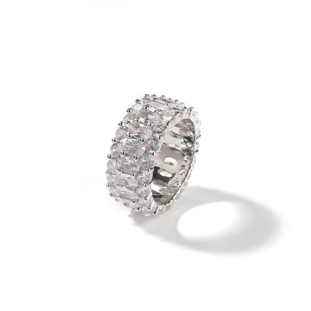 Pink Eternity Band Ring