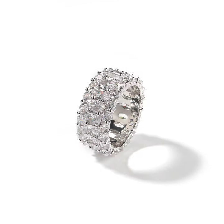 Pink Eternity Band Ring