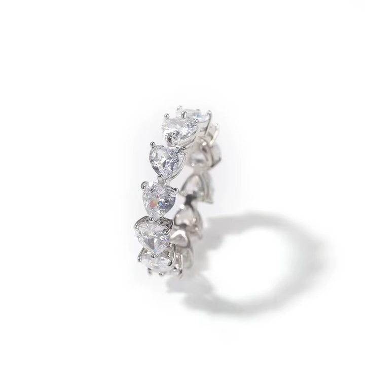 Heart Eternity Band Ring
