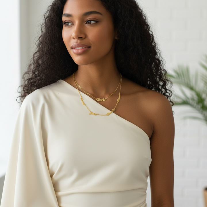 Multi Name Necklace