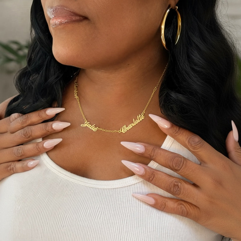 Multi Name Necklace