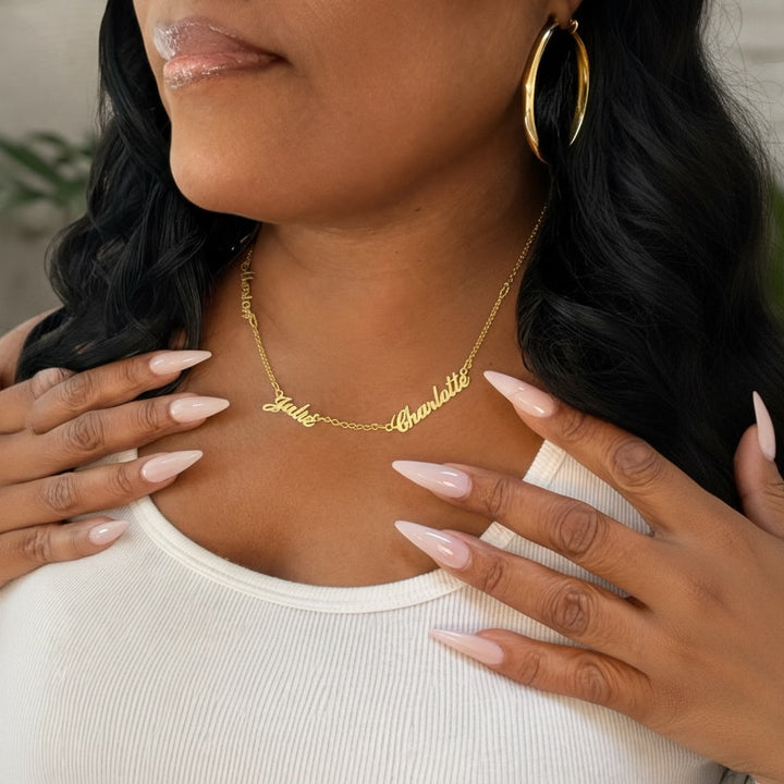 Multi Name Necklace