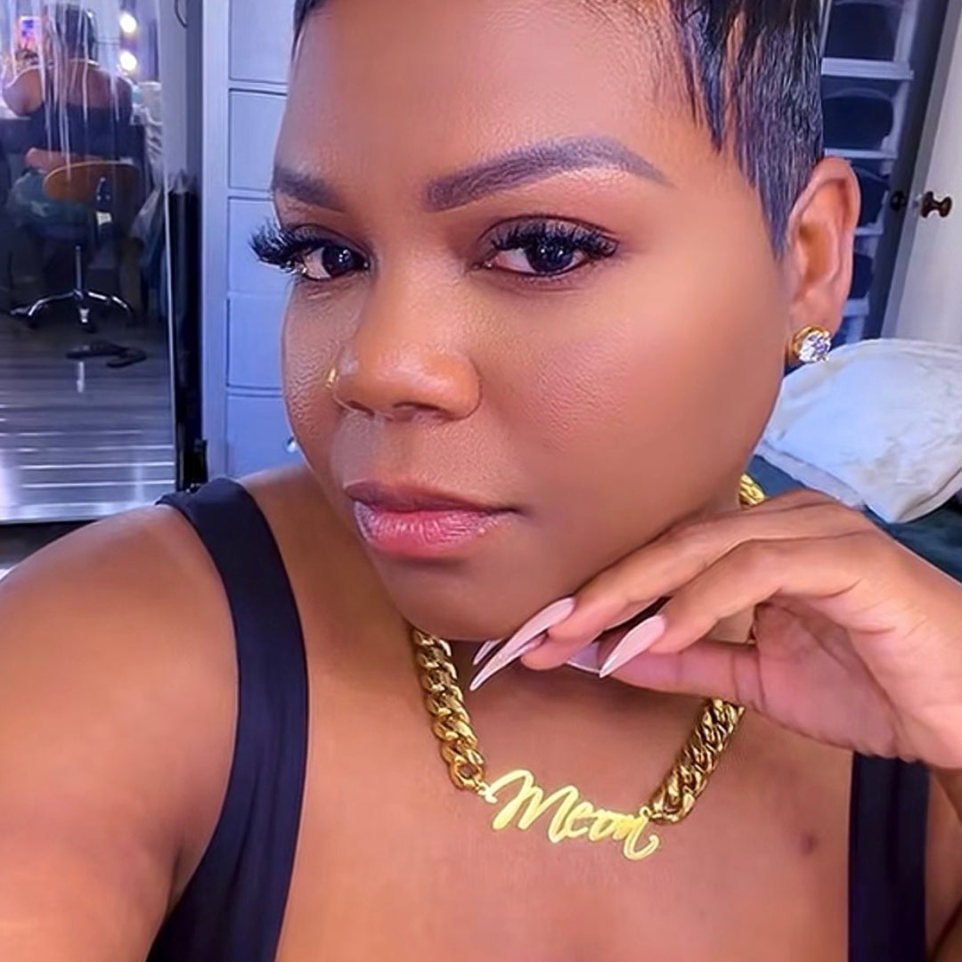 Script Name Cuban Link Necklace