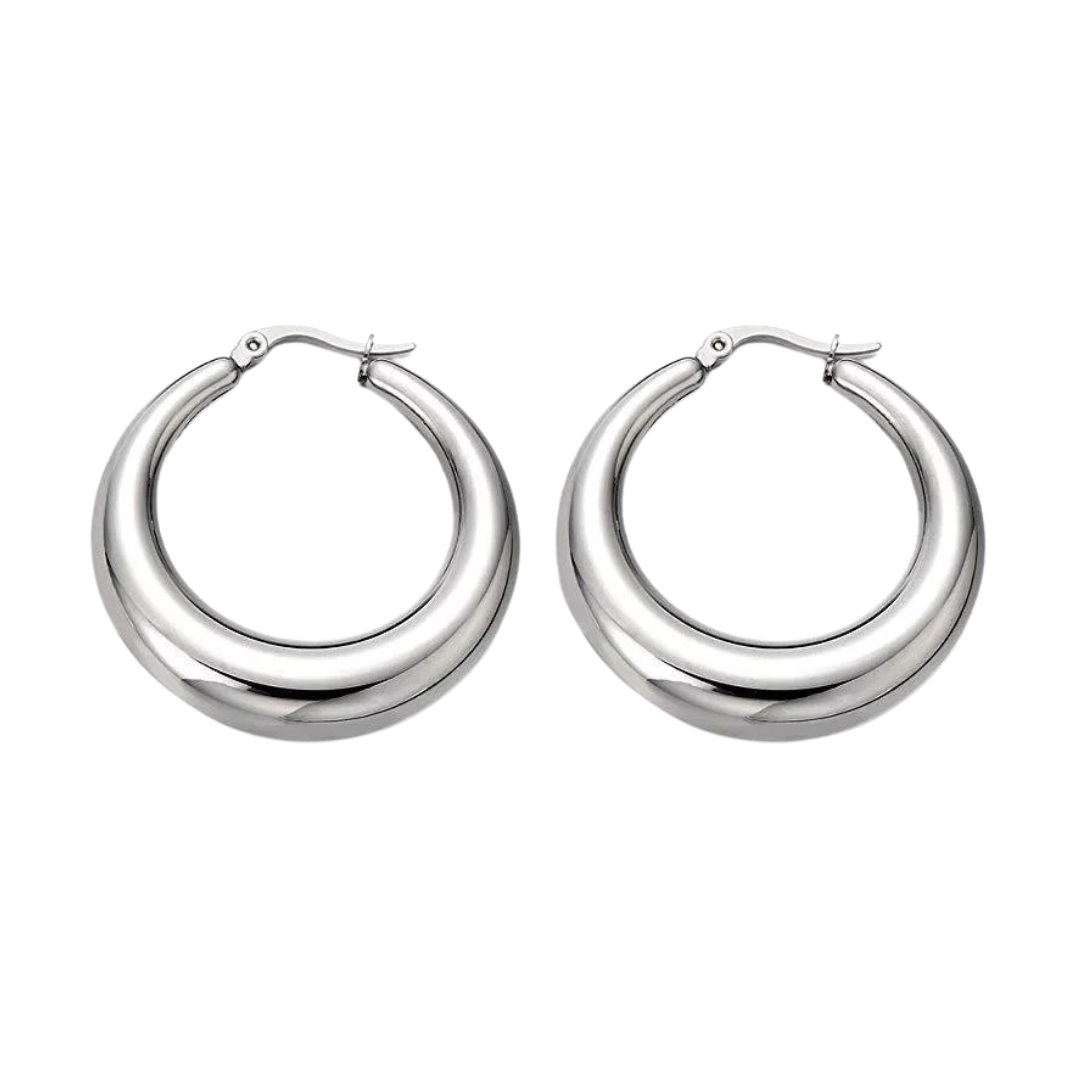 Eva Puffy Hoops - Small
