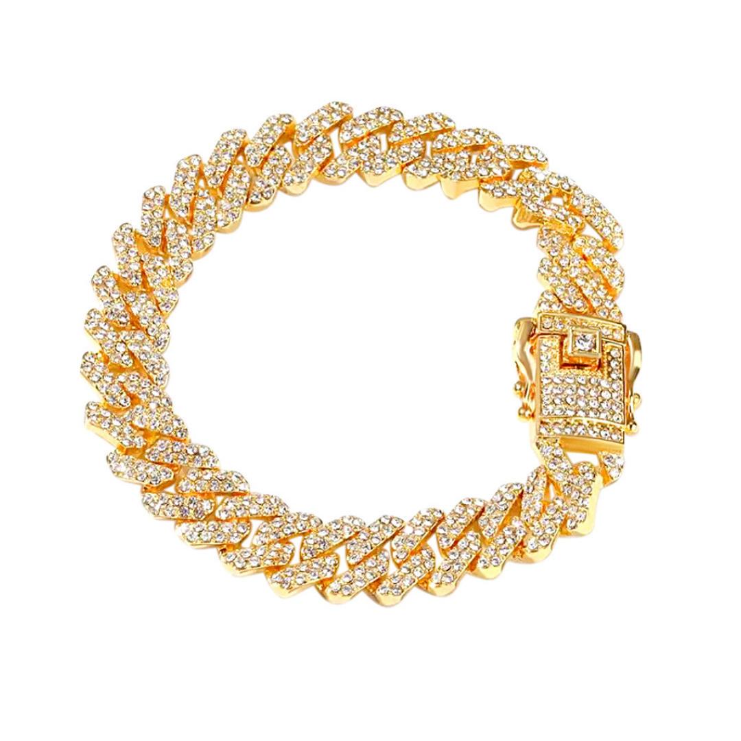 Gold Cuban Link Bracelet