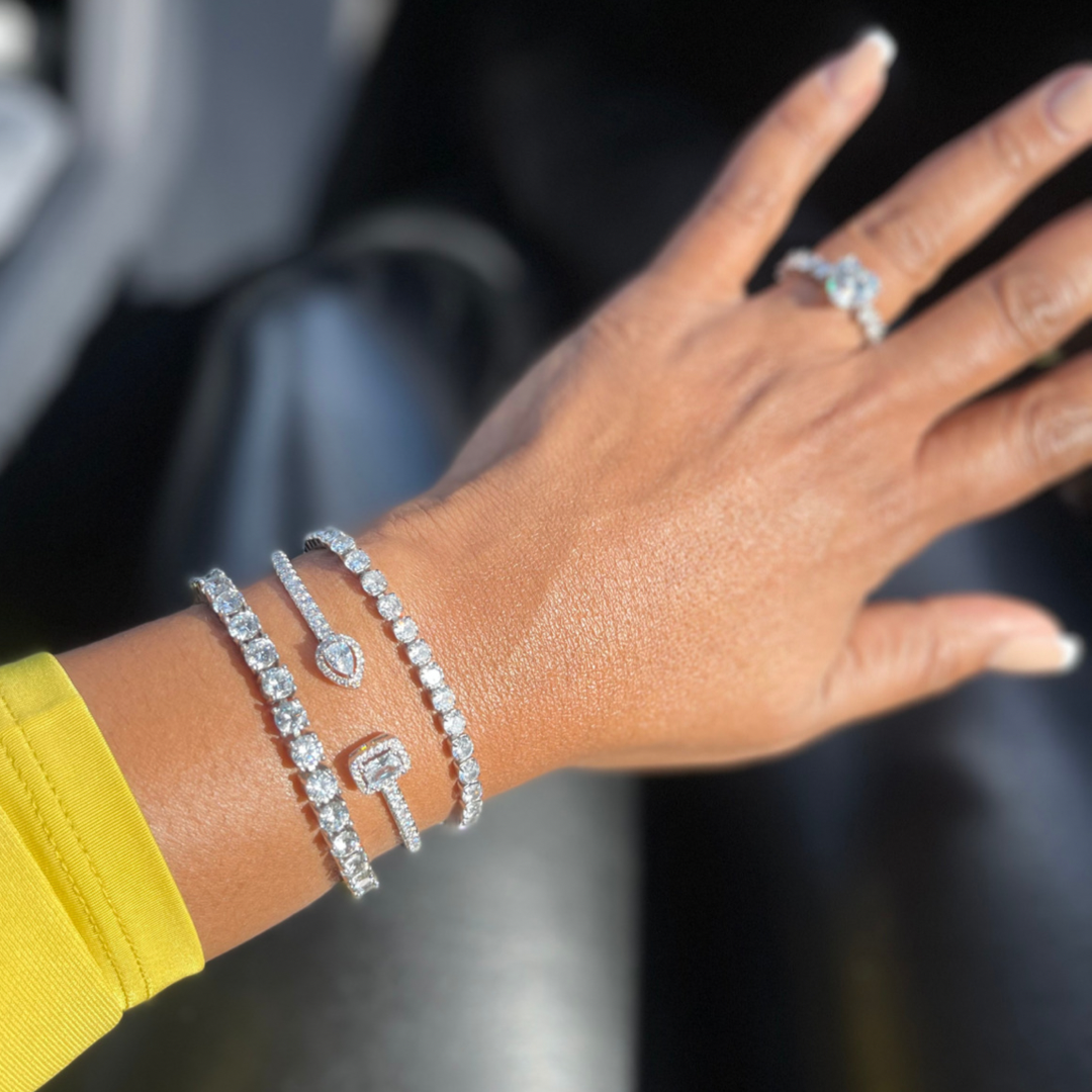Brittni Open CZ Bangle