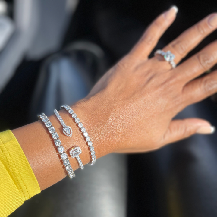 Brittni Open CZ Bangle