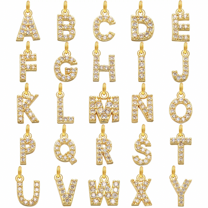 Anna Initial Anklet