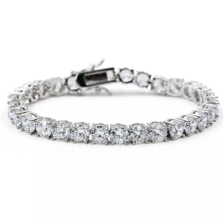 5MM Silver Tennis Bracelet