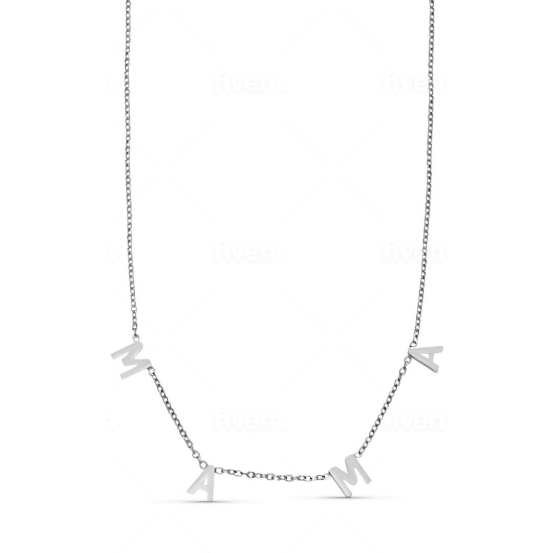 MAMA Necklace - Silver