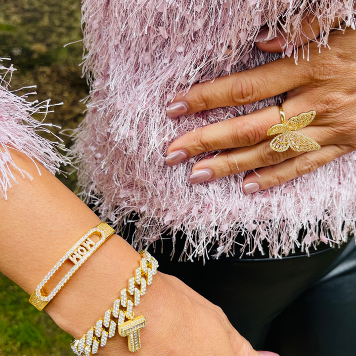 Gold Cuban Link Bracelet
