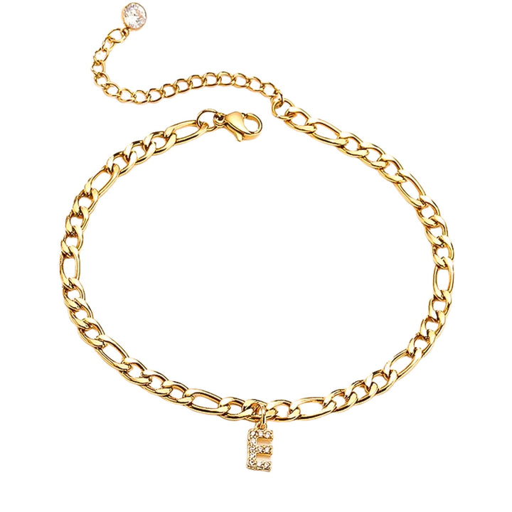 Anna Initial Anklet