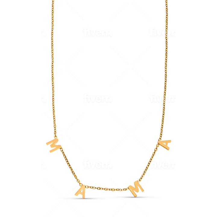 MAMA Necklace Gold