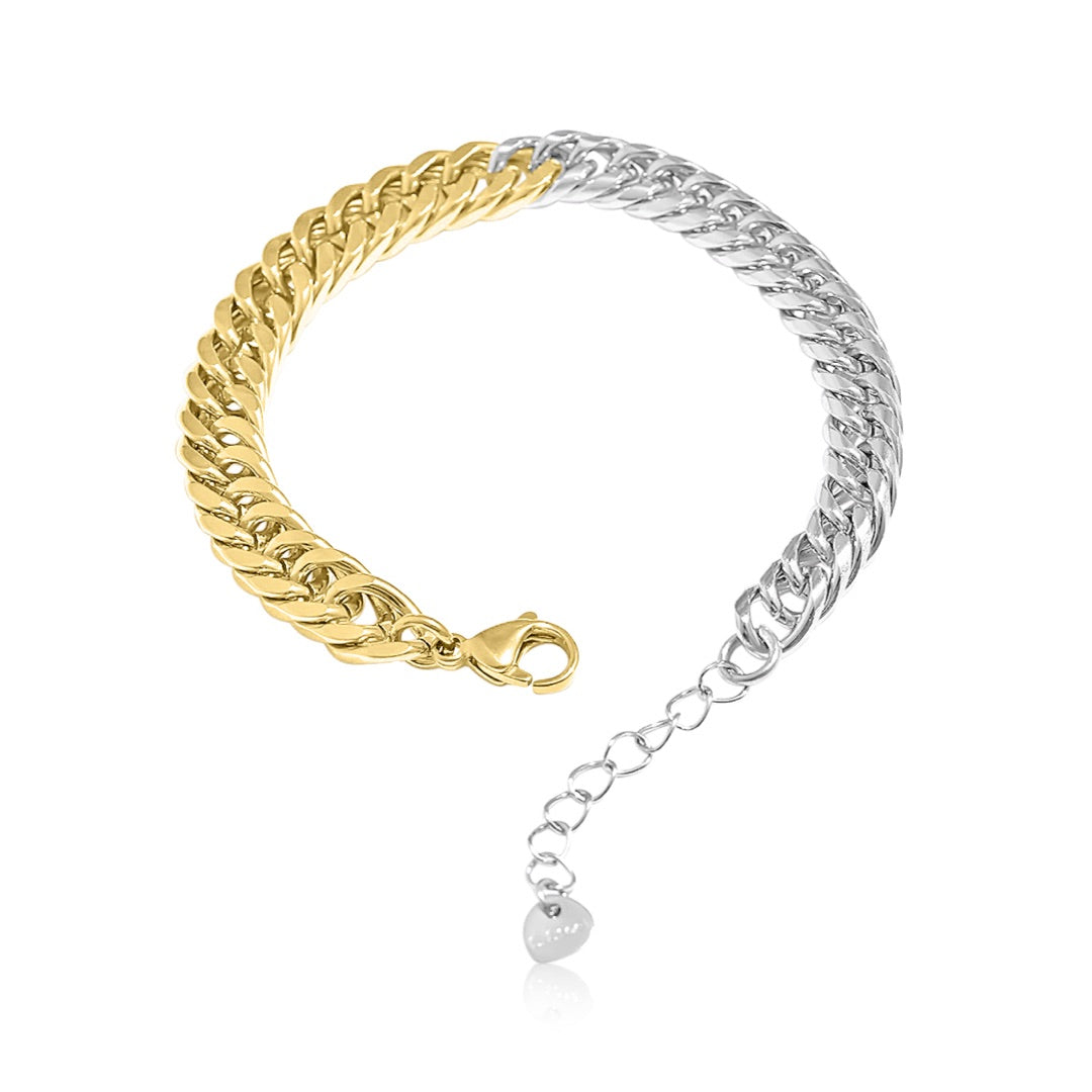 Narisa Two Tone Bracelet