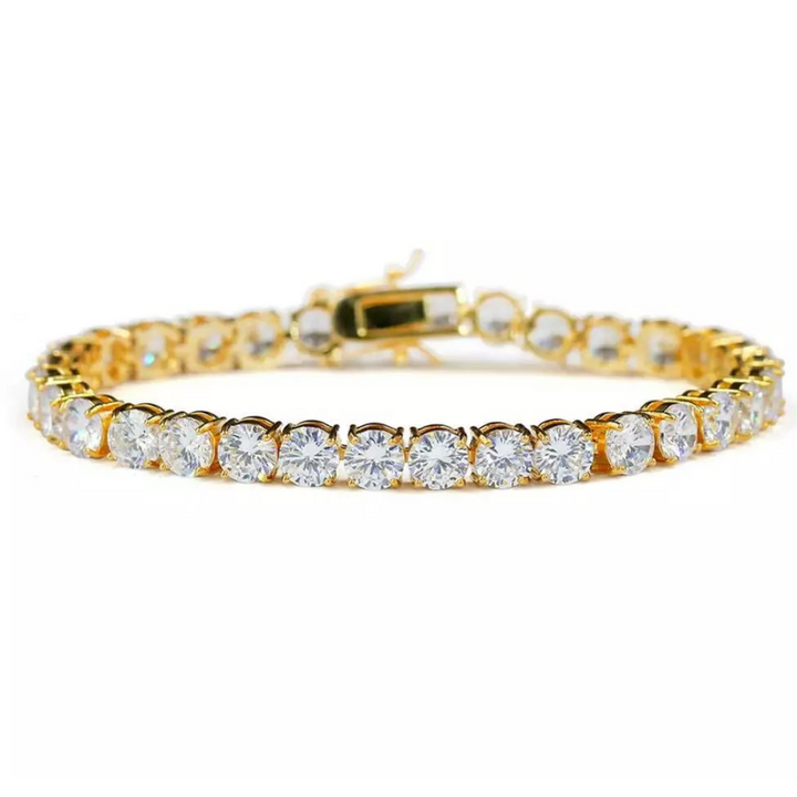 5MM Gold Tennis Bracelet
