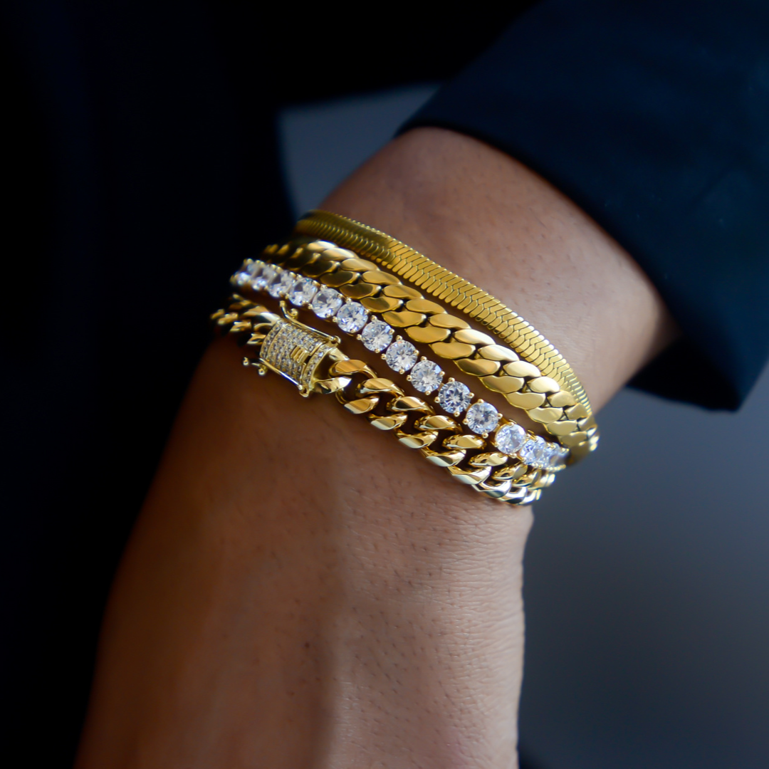 Bianca Herringbone Bracelet