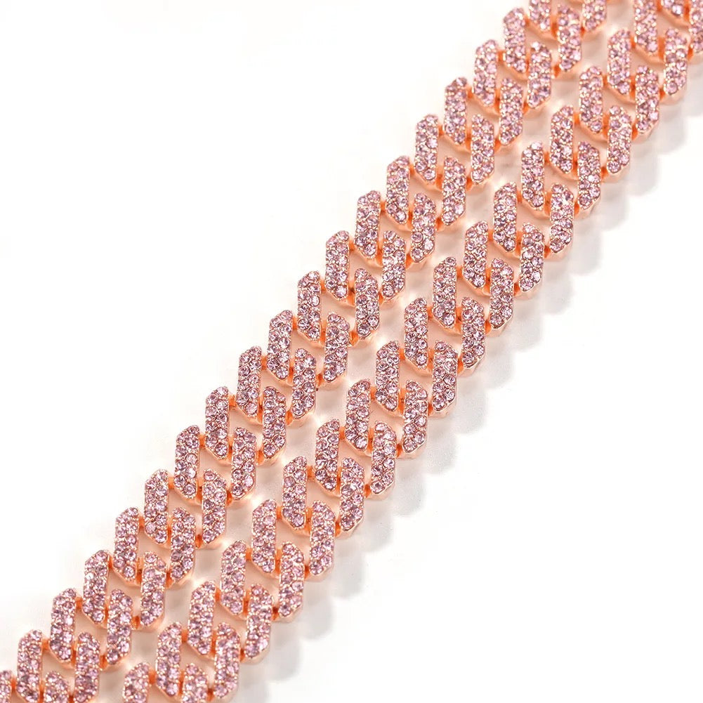 Rose Gold Cuban Link Bracelet