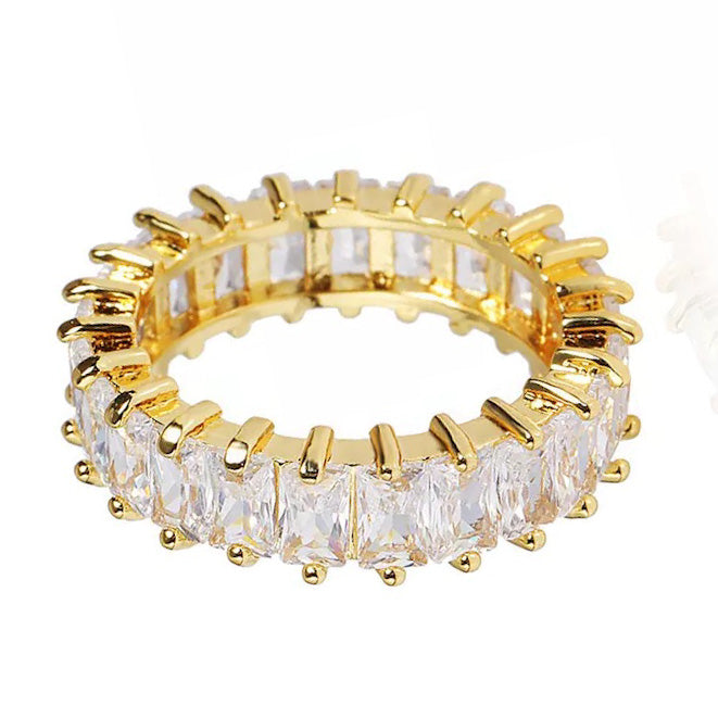 Baguette Ring - Gold