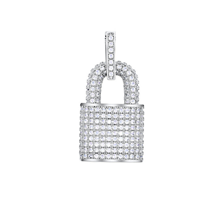 Silver Lock Pendant